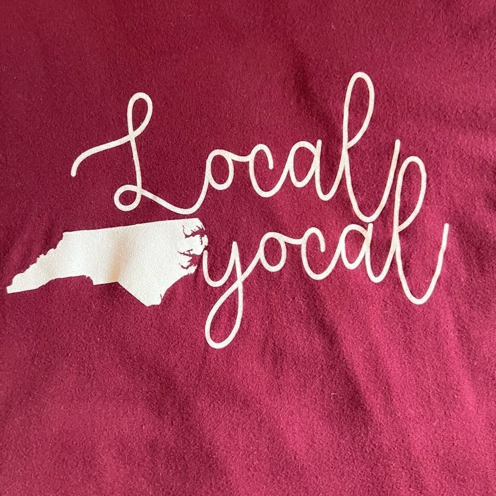 Women’s NC Local Yocal Graphic Tee Shirt Size Medium - Picture 2 of 2